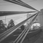 Walter Taylor Bridge In Brisbane Stock Photo