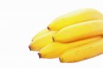 Banana Of Bunch Stock Photo