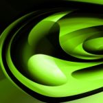 Green Abstract Background Stock Photo