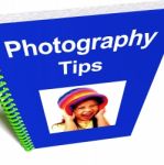 Photography Tips Book Stock Photo