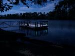 Fishing Dock Stock Photo