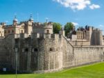 A View Of The Tower In London Stock Photo