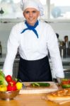 Young Happy Man In A Modern Kitchen Stock Photo