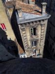 View From Porte Cailhau (palace Gate) In Bordeaux Stock Photo