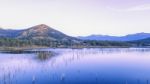 Aerial View Of Lake Moogerah In Queensland Stock Photo