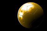 Soccer Ball Isolated White Background Stock Photo