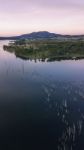 Aerial View Of Lake Moogerah In Queensland Stock Photo