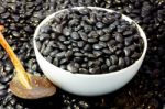 Black Beans Stock Photo