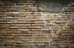 Brick Wall - Ancient Fortress Stock Photo