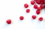 Raspberries Stock Photo