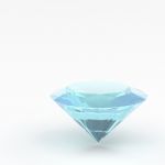 3d Diamond Isolated Stock Photo