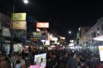 Nighttime Bangkok Stock Photo