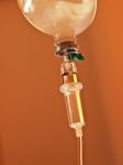 Infusion Bottle Stock Photo