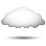 Cloud Shape Stock Photo