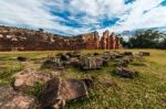 San Ignacio-mini Mission Founded In 1632 By The Jesuits, Misione Stock Photo