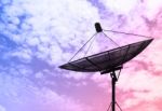 Satellite Dish Stock Photo