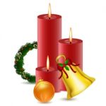 Xmas Decoration Items Stock Photo