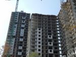 Construction Of A Residential Building In A Building Stock Photo