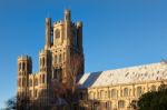 Exterior View Of Ely Cathedral Stock Photo