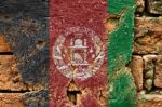 Grunge Flag Of Afghanistan Stock Photo