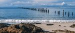 Beautiful Beach At Bridport, Tasmania, Australia Stock Photo