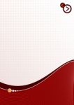 Red Dot Wave Background Stock Photo