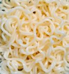 Egg Noodles, Isolated On Background Stock Photo