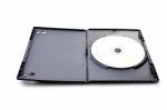 Dvd In Black Case Stock Photo