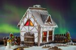 Gingerbread House Stock Photo