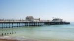 Worthing, West Sussex/uk - April 20 : View Of Worthing Pier In W Stock Photo