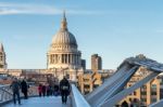 St Paul's Cathedral In London Stock Photo