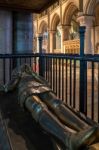 Edward Plantagenets (the Black Prince) Tomb In Canterbury Cathed Stock Photo