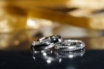 Wedding Rings Stock Photo