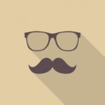 Mustache And Glasses Stock Photo