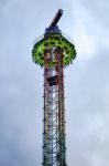 Carousel At Winter Wonderland Hyde Park In London Stock Photo