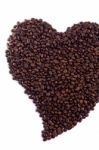 Roasted Beans Of Coffee Stock Photo