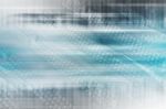 Blue Abstract Technology Background Stock Photo