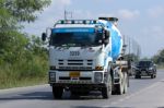 Cement Truck Stock Photo