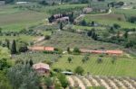 Montepulciano, Tuscany/italy - May 17 : Farmland In Val D'orcia Stock Photo