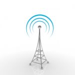 Mobile Antenna  Stock Photo