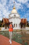 Wat Padarapirom In The Forest Stock Photo