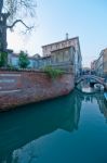 Venice  Italy Unusual Pittoresque View Stock Photo