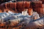 Sunrise At Bryce Canyon Stock Photo