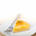 Fresh Pears Pie Dessert Cake Stock Photo