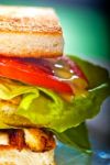 Club Sandwich Stock Photo