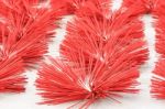 Red Incense Sticks Stock Photo