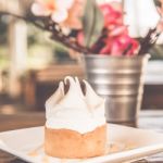 Lemon Meringue Pie Stock Photo