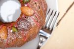 Chestnut Cake Bread Dessert Stock Photo