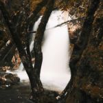 Knyvet Falls In Cradle Mountain Stock Photo