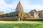 Prasat Hin Phanom Rung Is One Of Thailand Stock Photo